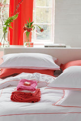 Designers Guild Astor Coral Pink Bedding